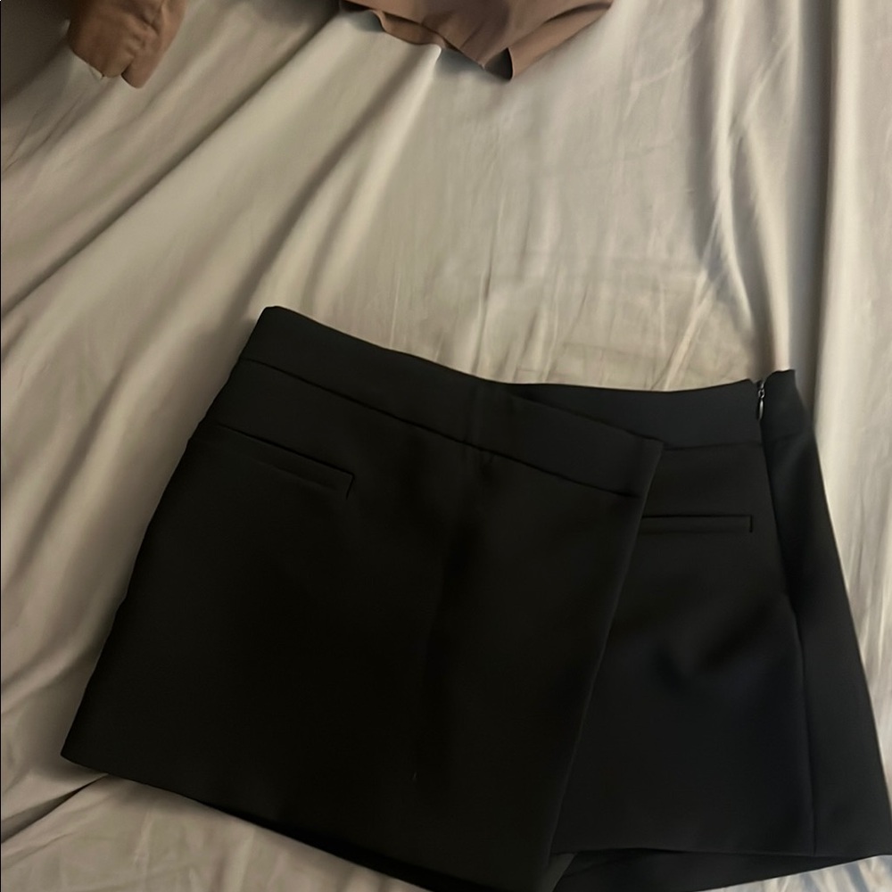 Classic Black Women's Tailored Shorts